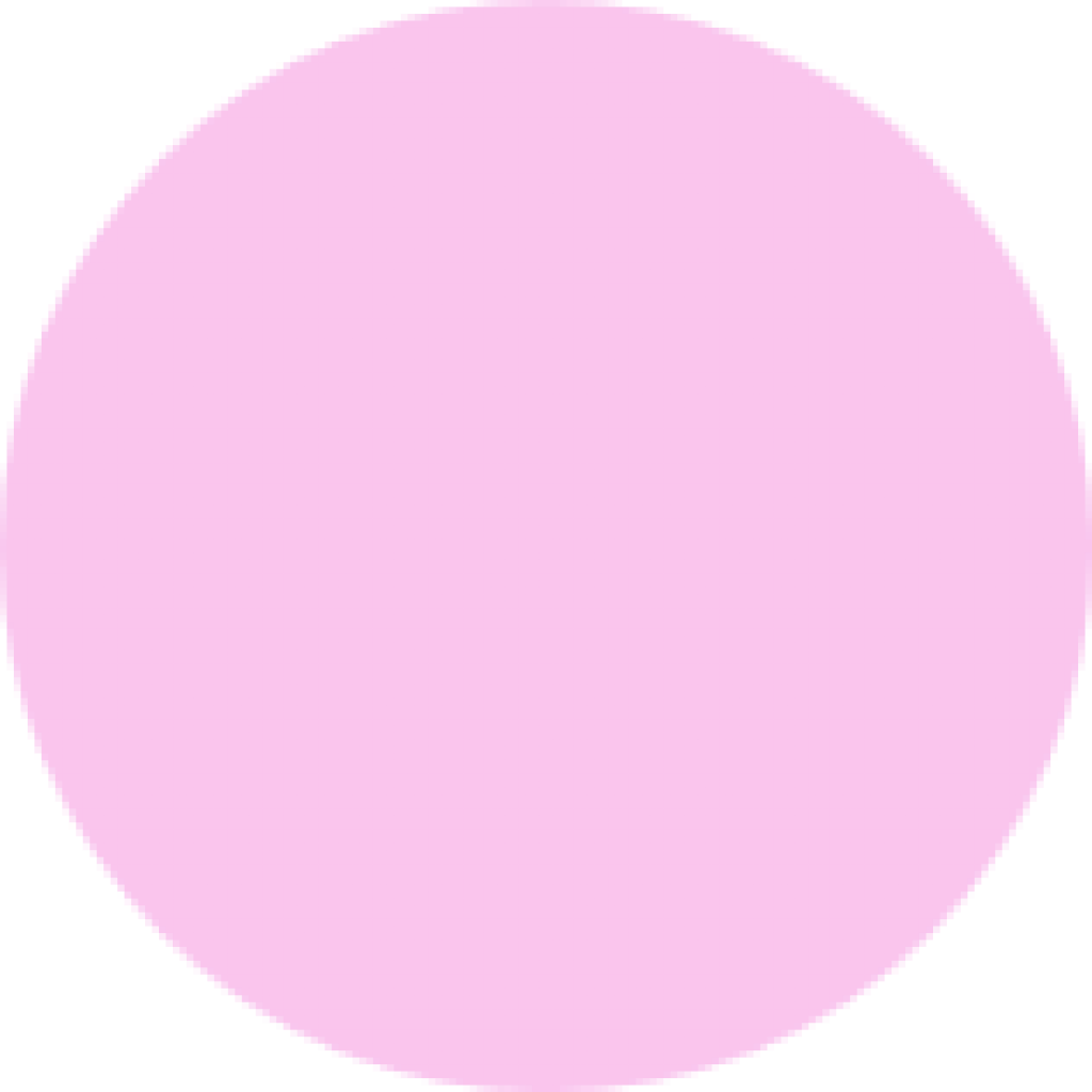 Ein großer, rosa Punkt
